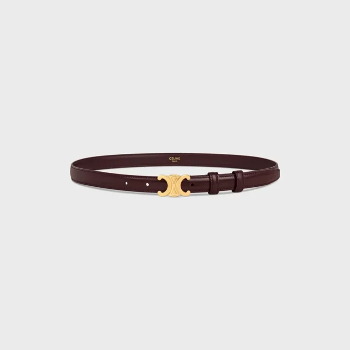 Ceinture Triomphe 18 mm en cuir Taurillon Ceinture Triomphe 18 mm en cuir Taurillon