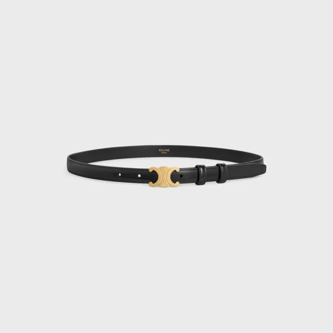 Ceinture Triomphe 18 mm en cuir Taurillon Ceinture Triomphe 18 mm en cuir Taurillon
