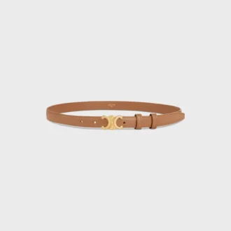Ceinture Triomphe 18 mm en cuir Taurillon