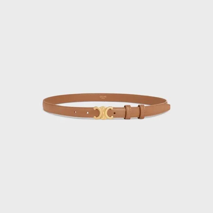 Ceinture Triomphe 18 mm en cuir Taurillon Ceinture Triomphe 18 mm en cuir Taurillon