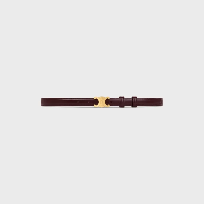 Ceinture Triomphe 18 mm en cuir Taurillon Ceinture Triomphe 18 mm en cuir Taurillon
