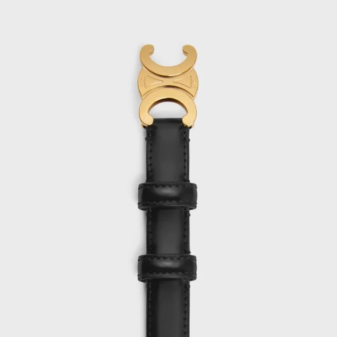 Ceinture Triomphe 18 mm en cuir Taurillon Ceinture Triomphe 18 mm en cuir Taurillon