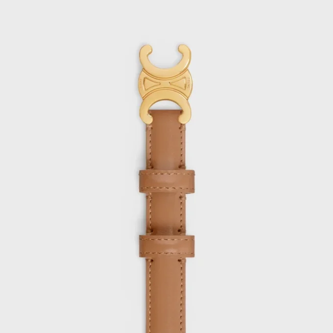 Ceinture Triomphe 18 mm en cuir Taurillon Ceinture Triomphe 18 mm en cuir Taurillon