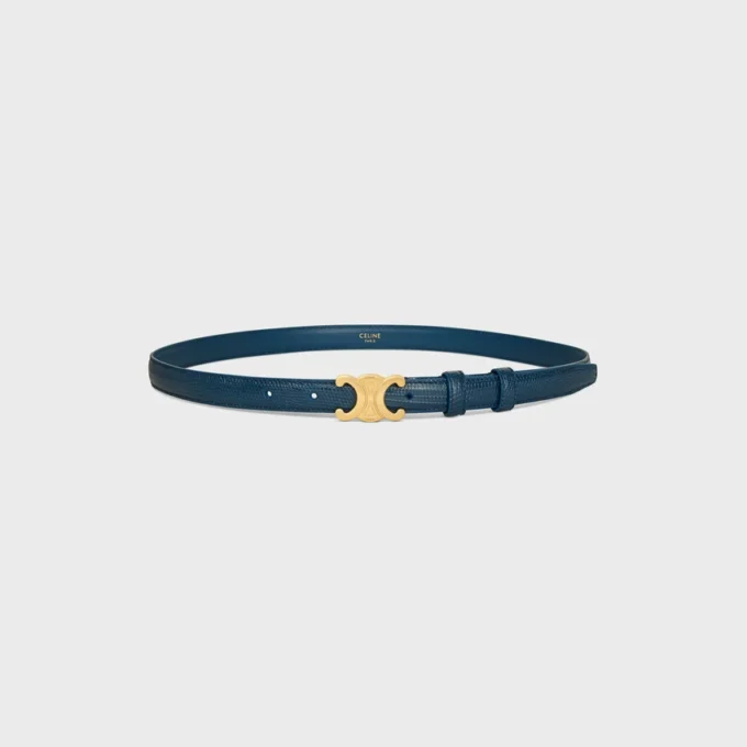 Ceinture Triomphe 18 mm en lézard Ceinture Triomphe 18 mm en lézard