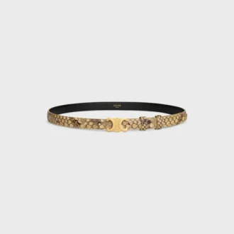 Ceinture Triomphe 18 mm en python
