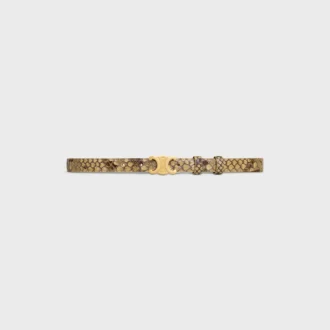 Ceinture Triomphe 18 mm en python