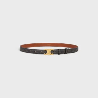 Ceinture Triomphe 18 mm en Triomphe Canvas
