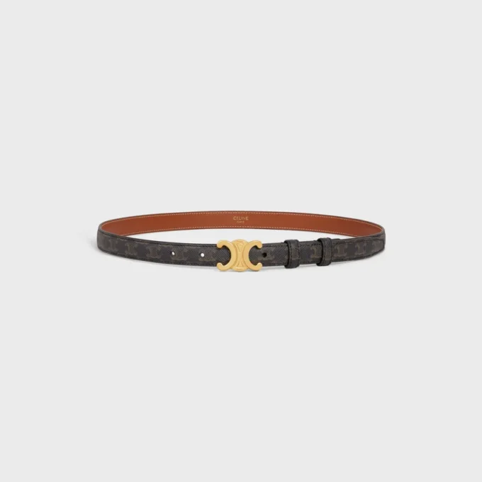 Ceinture Triomphe 18 mm en Triomphe Canvas Ceinture Triomphe 18 mm en Triomphe Canvas