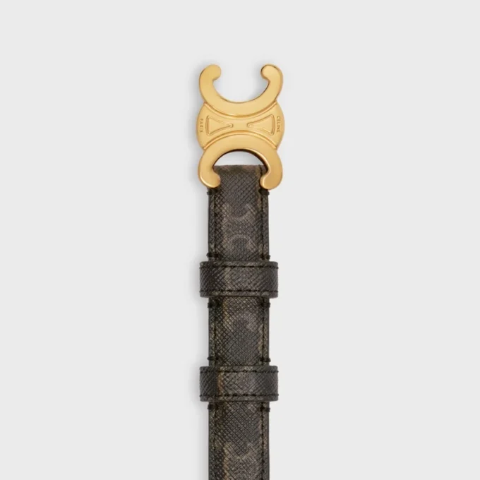 Ceinture Triomphe 18 mm en Triomphe Canvas Ceinture Triomphe 18 mm en Triomphe Canvas