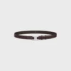 Ceinture Triomphe 25 mm en cuir de veau naturel