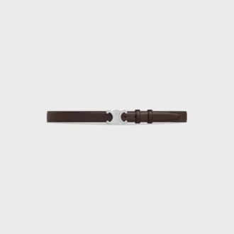 Ceinture Triomphe 25 mm en cuir de veau naturel