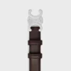 Ceinture Triomphe 25 mm en cuir de veau naturel