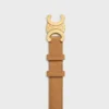 Ceinture Triomphe 25 mm en cuir de veau suédé Ceinture Triomphe 25 mm en cuir de veau suédé