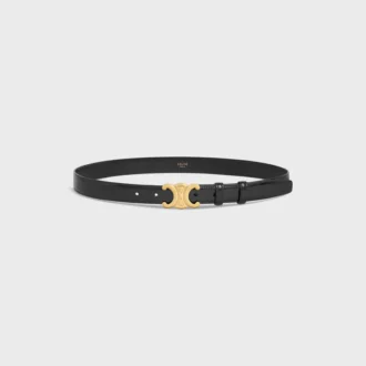 Ceinture Triomphe 25 mm en cuir Taurillon