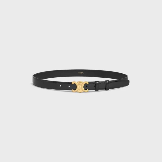 Ceinture Triomphe 25 mm en cuir Taurillon Ceinture Triomphe 25 mm en cuir Taurillon