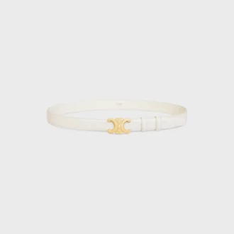 Ceinture Triomphe 25 mm en cuir Taurillon