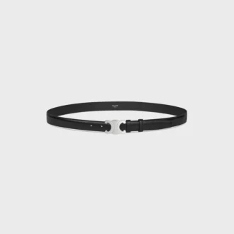 Ceinture Triomphe 25 mm en cuir Taurillon