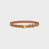 Ceinture Triomphe 25 mm en cuir Taurillon Ceinture Triomphe 25 mm en cuir Taurillon