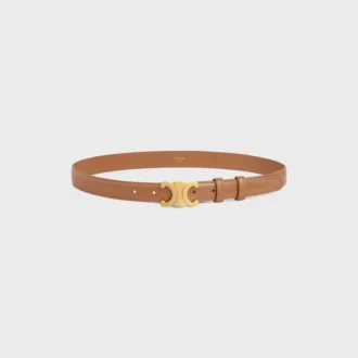 Ceinture Triomphe 25 mm en cuir Taurillon