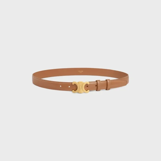 Ceinture Triomphe 25 mm en cuir Taurillon Ceinture Triomphe 25 mm en cuir Taurillon