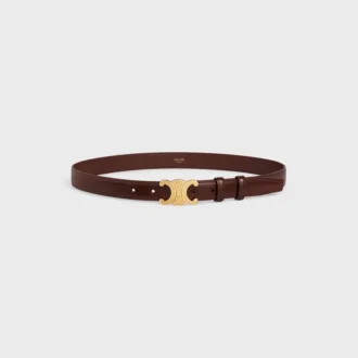 Ceinture Triomphe 25 mm en cuir Taurillon
