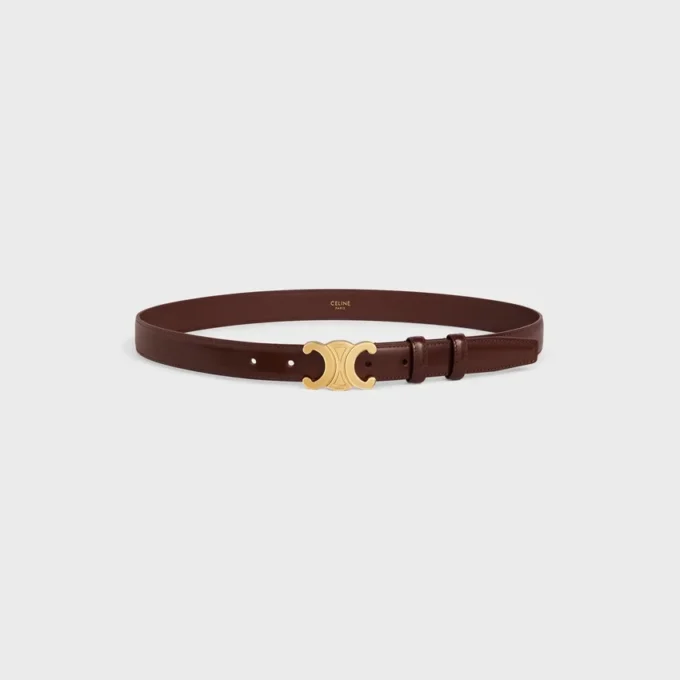 Ceinture Triomphe 25 mm en cuir Taurillon Ceinture Triomphe 25 mm en cuir Taurillon