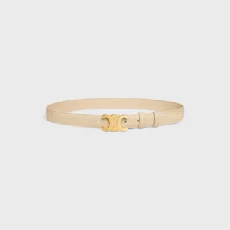 Ceinture Triomphe 25 mm en cuir Taurillon