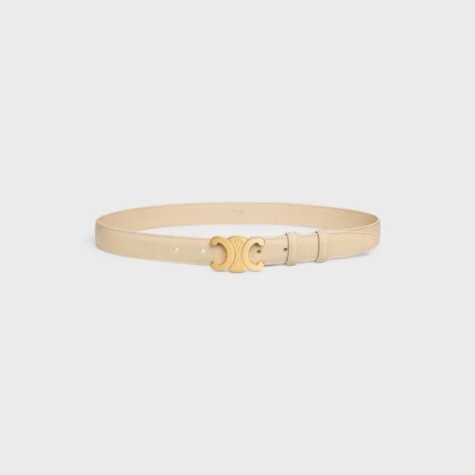 Ceinture Triomphe 25 mm en cuir Taurillon Ceinture Triomphe 25 mm en cuir Taurillon