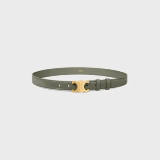 Ceinture Triomphe 25 mm en cuir Taurillon