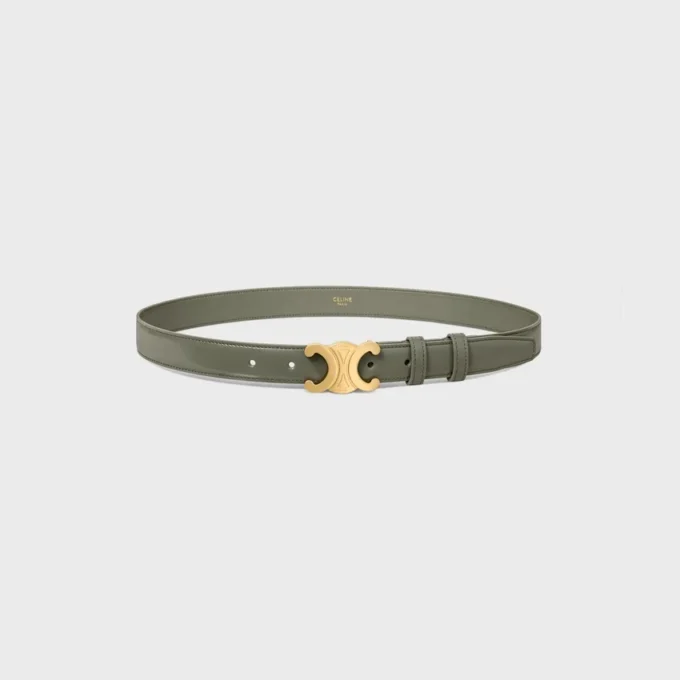 Ceinture Triomphe 25 mm en cuir Taurillon Ceinture Triomphe 25 mm en cuir Taurillon
