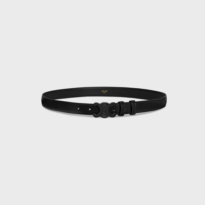 Ceinture Triomphe 25 mm en cuir Taurillon Ceinture Triomphe 25 mm en cuir Taurillon