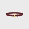 Ceinture Triomphe 25 mm en cuir Taurillon Ceinture Triomphe 25 mm en cuir Taurillon