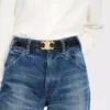 Ceinture Triomphe 25 mm en cuir Taurillon Ceinture Triomphe 25 mm en cuir Taurillon