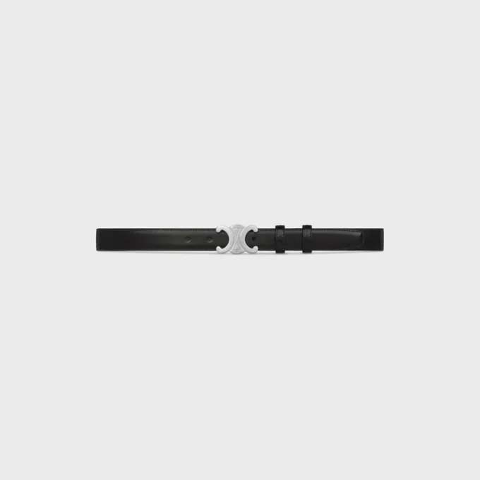 Ceinture Triomphe 25 mm en cuir Taurillon