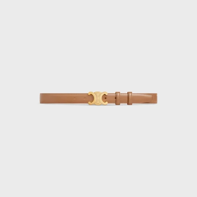Ceinture Triomphe 25 mm en cuir Taurillon Ceinture Triomphe 25 mm en cuir Taurillon