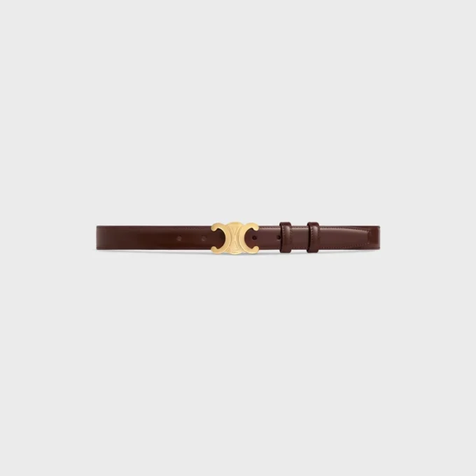 Ceinture Triomphe 25 mm en cuir Taurillon Ceinture Triomphe 25 mm en cuir Taurillon