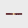 Ceinture Triomphe 25 mm en cuir Taurillon Ceinture Triomphe 25 mm en cuir Taurillon