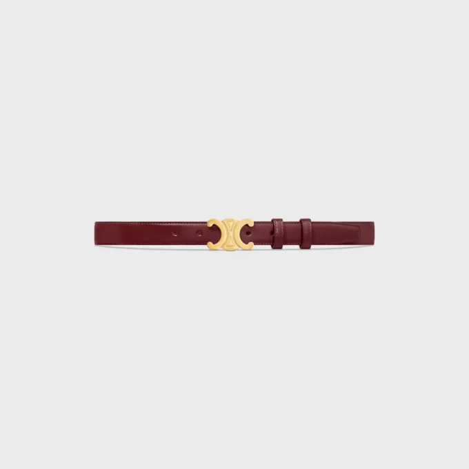 Ceinture Triomphe 25 mm en cuir Taurillon Ceinture Triomphe 25 mm en cuir Taurillon
