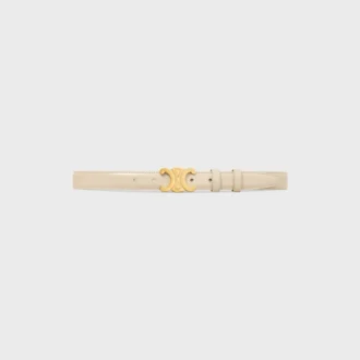 Ceinture Triomphe 25 mm en cuir Taurillon