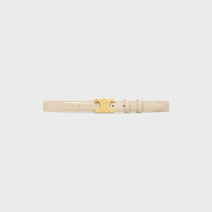 Ceinture Triomphe 25 mm en cuir Taurillon Ceinture Triomphe 25 mm en cuir Taurillon