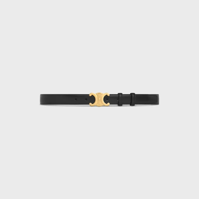 Ceinture Triomphe 25 mm en cuir Taurillon Ceinture Triomphe 25 mm en cuir Taurillon