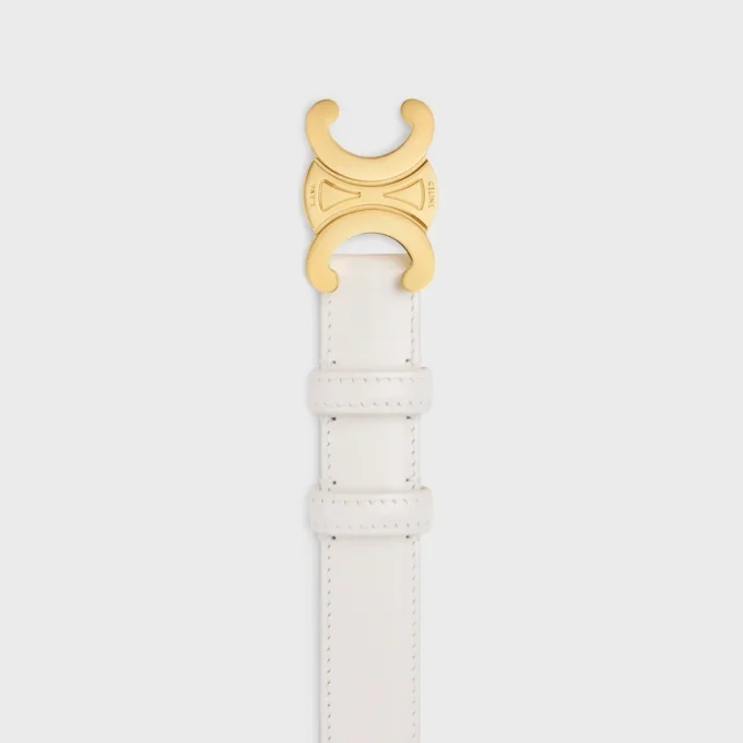 Ceinture Triomphe 25 mm en cuir Taurillon Ceinture Triomphe 25 mm en cuir Taurillon