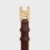 Ceinture Triomphe 25 mm en cuir Taurillon Ceinture Triomphe 25 mm en cuir Taurillon
