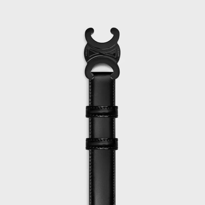 Ceinture Triomphe 25 mm en cuir Taurillon Ceinture Triomphe 25 mm en cuir Taurillon