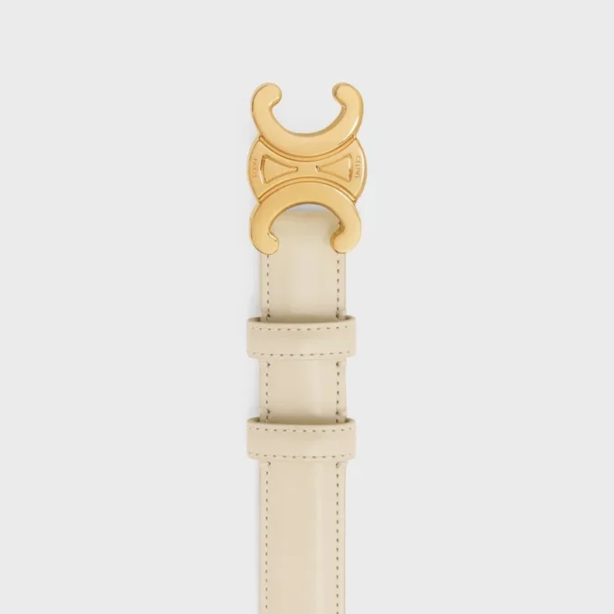 Ceinture Triomphe 25 mm en cuir Taurillon Ceinture Triomphe 25 mm en cuir Taurillon