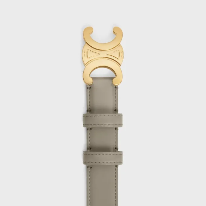 Ceinture Triomphe 25 mm en cuir Taurillon Ceinture Triomphe 25 mm en cuir Taurillon