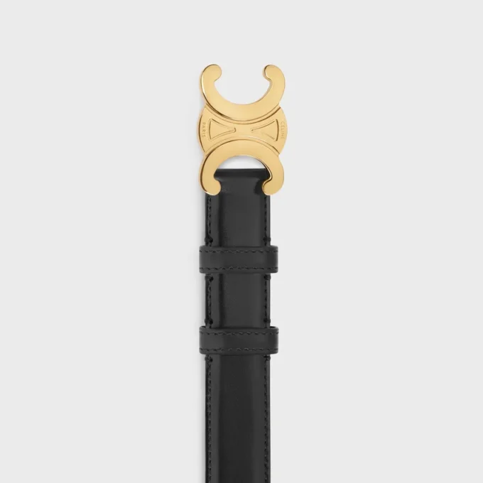 Ceinture Triomphe 25 mm en cuir Taurillon Ceinture Triomphe 25 mm en cuir Taurillon