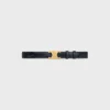 Ceinture Triomphe 25 mm en python Ceinture Triomphe 25 mm en python