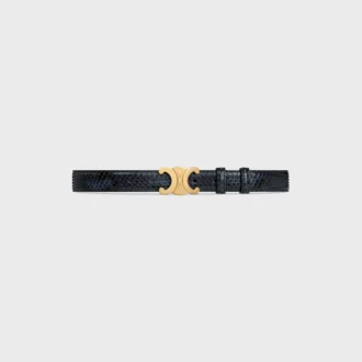 Ceinture Triomphe 25 mm en python