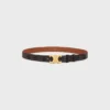 Ceinture Triomphe 25 mm en Triomphe Canvas Ceinture Triomphe 25 mm en Triomphe Canvas